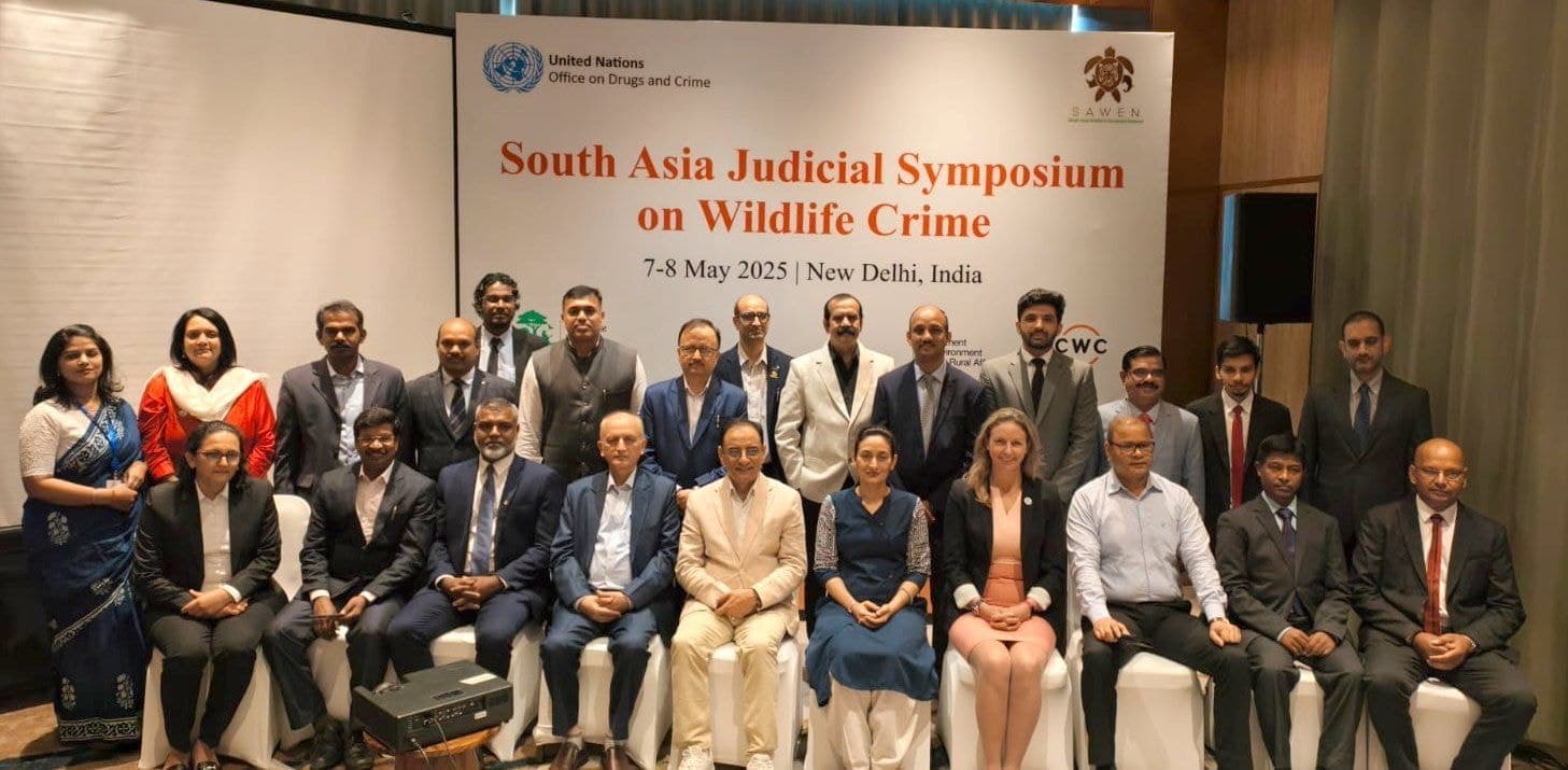 Image accompanying South Asia Judicial Symposium on Wildlife Crime
